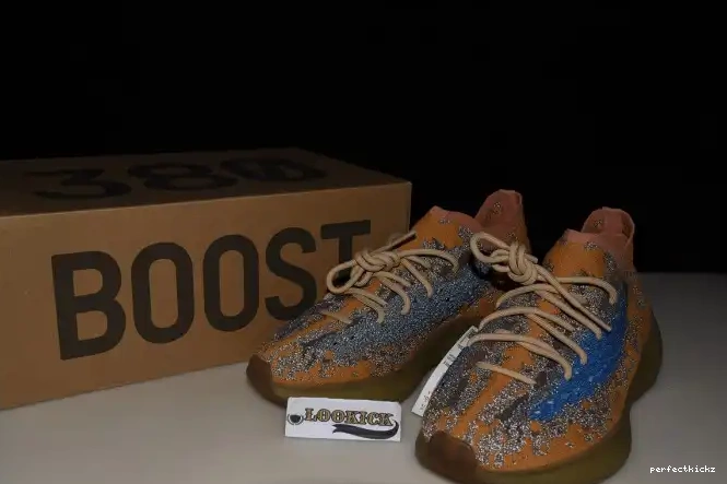 BLUE YEEZY ADIDAS REFLECTIVE 380 BOOST OAT FX9847 0531